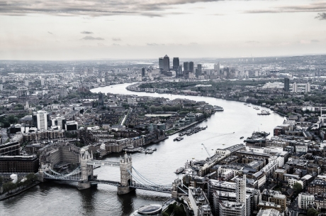 London, Aerial views, city of london, aerial photograph, aerial, city view, Thames, Tower Bridge, LDN, Canary Wharf, copyright Claudia Gannon 2014
